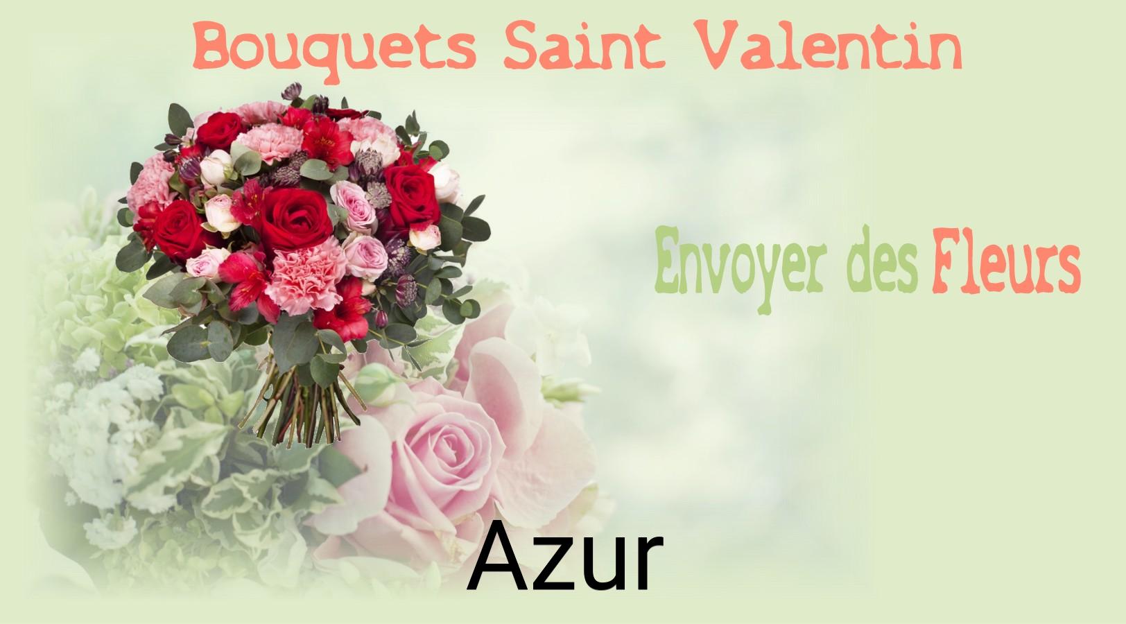 Roses de Saint-Valentin livrées à Azur